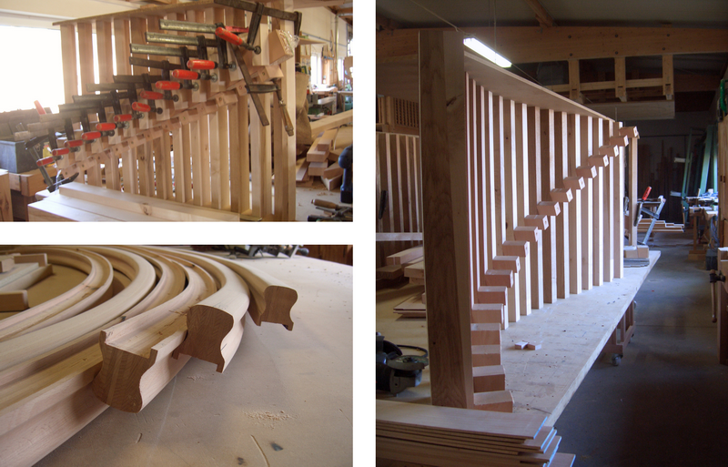 dreidimensional gebogenen Profilhandläufe für ein Denkmalschutzprojekt auf Stahluntergurt   Bildquelle: GRÄFE