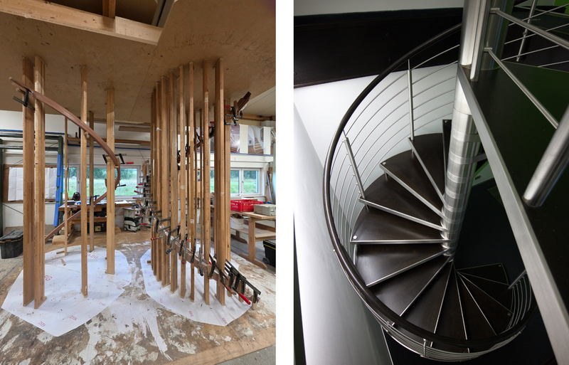 Blocktreppe, Faltwerktreppe und Flachstahlwangentreppe  - Handwerksvielfalt statt Einheitsbrei  Bildquelle: GRÄFE