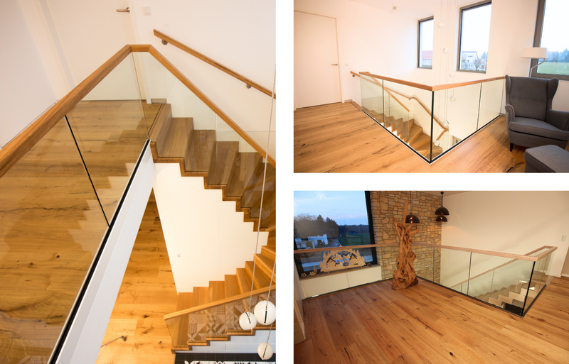 Ganzglasgeländer mit Bodenprofil   Bildquelle: GRÄFE