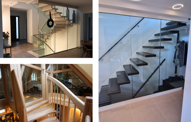 Raumtrennende Glaswände im Flurbereich   Bildquelle: GRÄFE