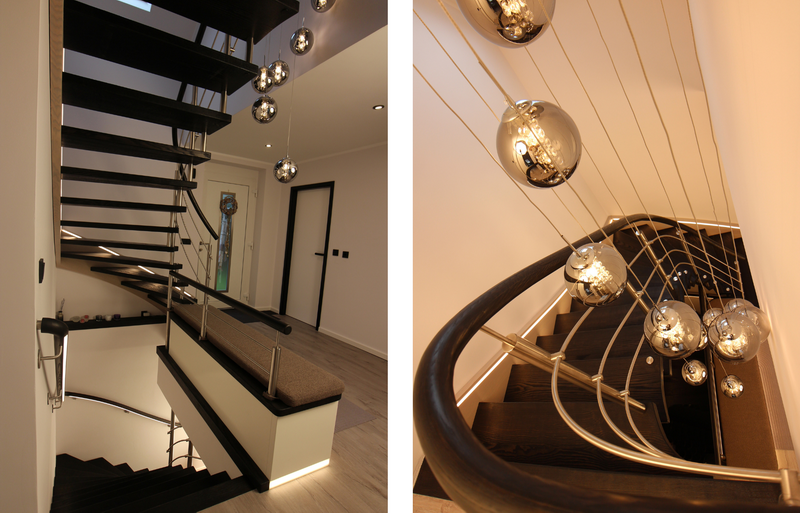 nicht nur der Treppenaufgang ist attraktiv - auch der Kellerabgang erstrahlt in neuem Glanz    Bildquelle: GRÄFE