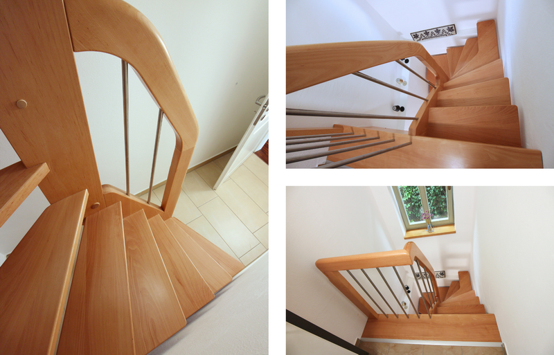 dezent funktionales schmales Geländer - Sicherheit auf engstem Raum    Bildquelle: GRÄFE