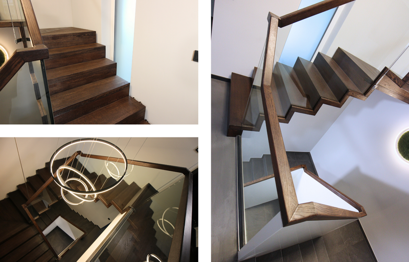 edles Faltwerk mit Glas trifft auf blickdichte Wandscheiben der Stahlbetontreppe    Bildquelle: GRÄFE